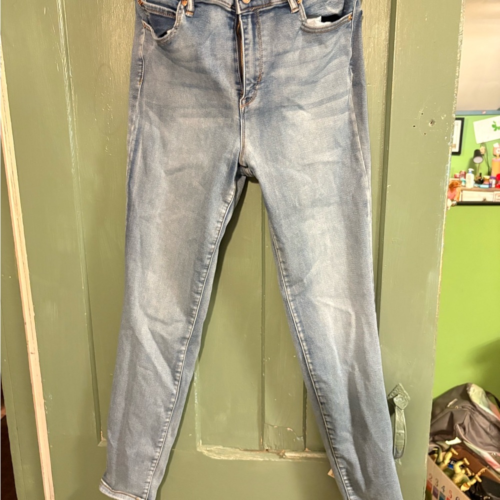 Nicole Miller Light Blue Skinny Jeans
